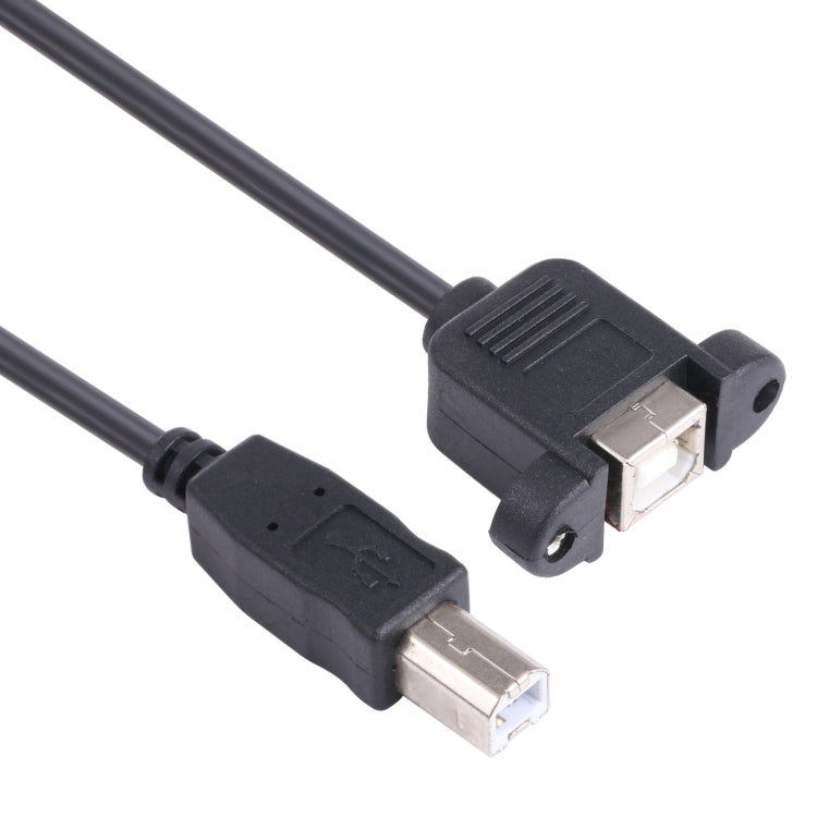 USB BM to BF Printer Extension Cable with Screw Hole, Length: 1.5m by buy2fix