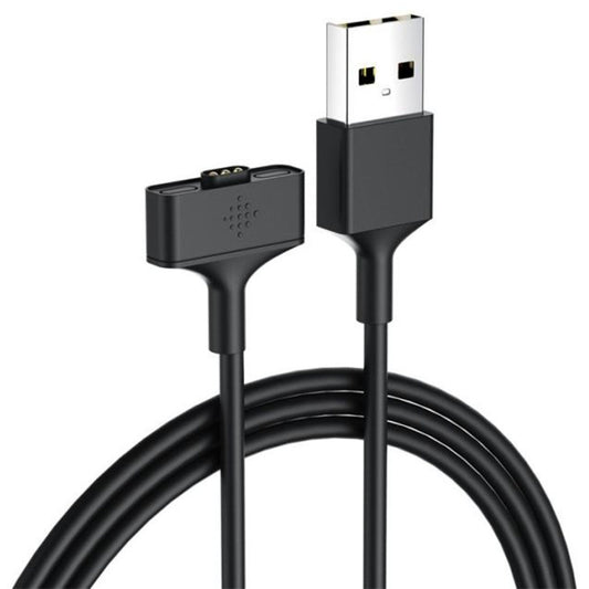 For Fitbit Ionic 5V Output ABS Materials Smart Watch Charger, Cable Length: 92cm(Black) - Charger by buy2fix | Online Shopping UK | buy2fix
