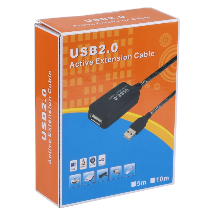 USB 2.0 Extension Cable, Length: 10m by buy2fix