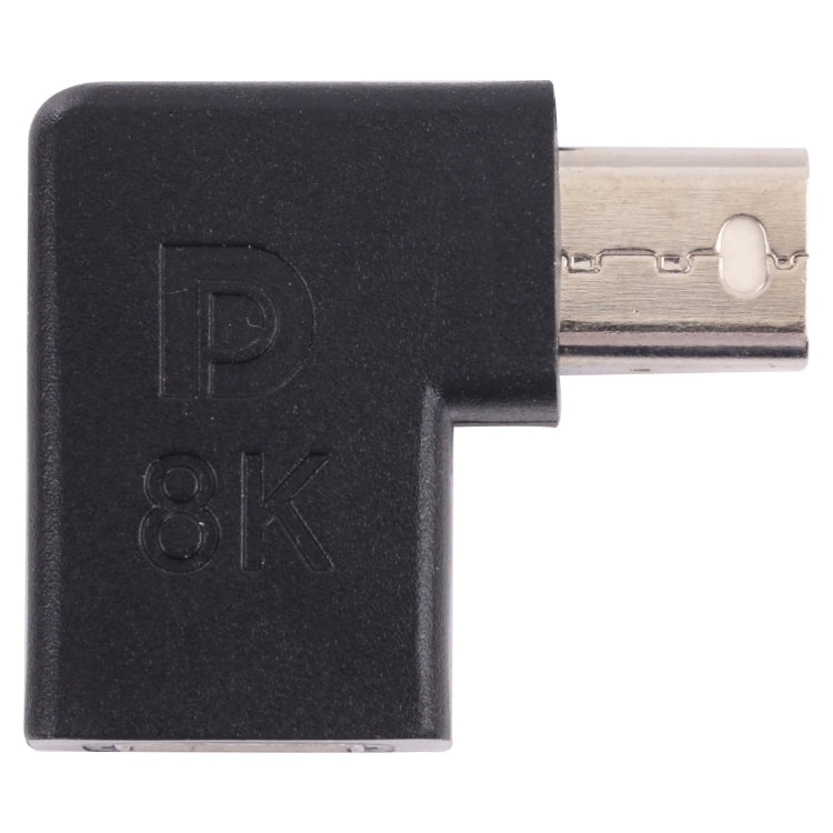 8K Mini DisplayPort Female to Male Elbow Adapter by buy2fix