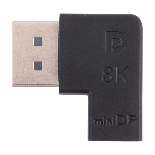 8K DisplayPort Male to Mini DisplayPort Female Elbow Adapter by buy2fix