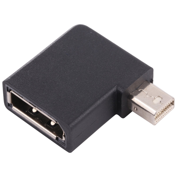 8K Mini DisplayPort Male to DisplayPort Female Elbow Adapter by buy2fix