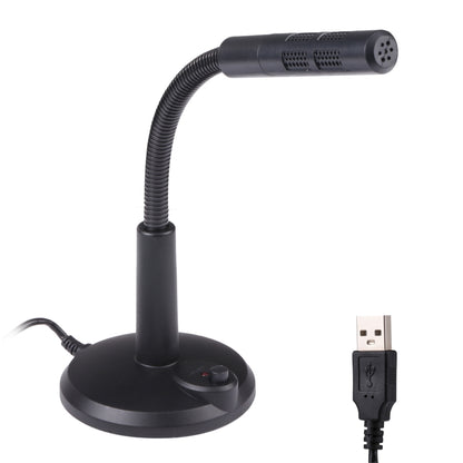 M-309 USB Drive-free Computer Microphone(Black) by buy2fix