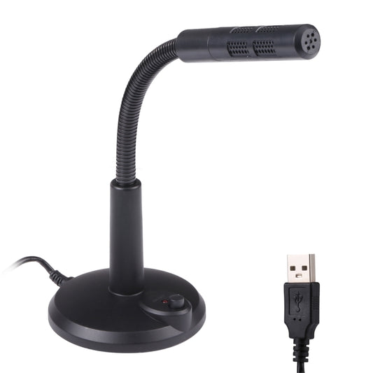M-309 USB Drive-free Computer Microphone(Black) by buy2fix