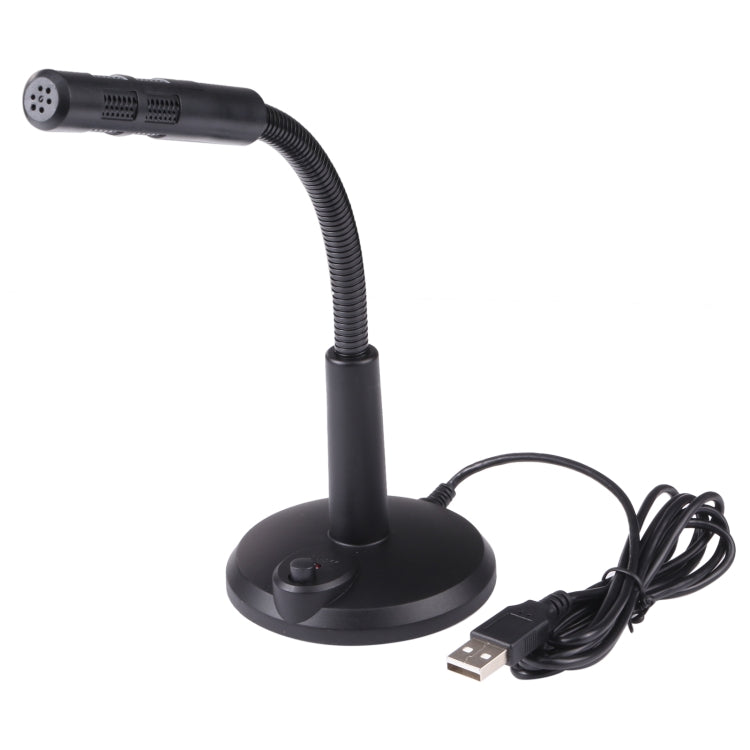 M-309 USB Drive-free Computer Microphone(Black) by buy2fix
