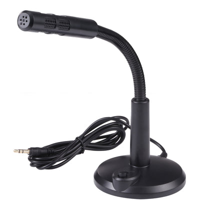 M-309 3.5mm Plug Drive-free Computer Microphone(Black) by buy2fix