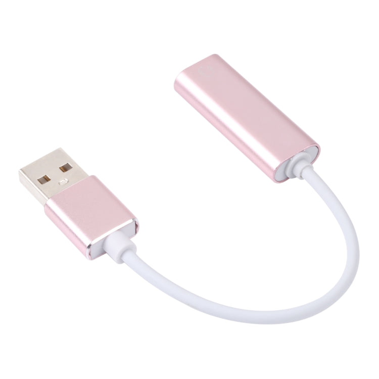HIFI Magic Voice 7.1CH USB Sound Card (Pink) - USB Sound by buy2fix | Online Shopping UK | buy2fix