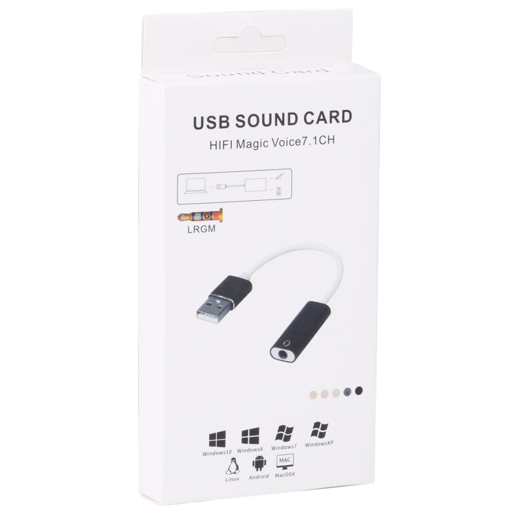 HIFI Magic Voice 7.1CH USB Sound Card (Pink) - USB Sound by buy2fix | Online Shopping UK | buy2fix
