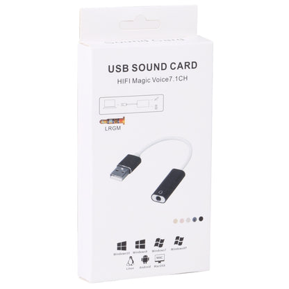 HIFI Magic Voice 7.1CH USB Sound Card (Pink) - USB Sound by buy2fix | Online Shopping UK | buy2fix