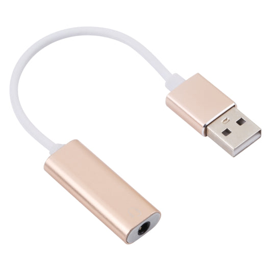 HIFI Magic Voice 7.1CH USB Sound Card (Gold) - USB Sound by buy2fix | Online Shopping UK | buy2fix