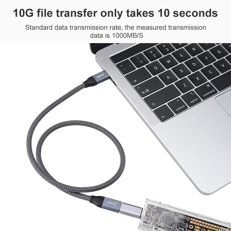 Type-C / USB-C to USB 3.1 MF Adapter(Grey) - Type-C Adapter by buy2fix | Online Shopping UK | buy2fix