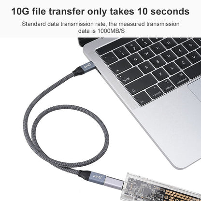 Type-C / USB-C to USB 3.1 MF Adapter(Grey) - Type-C Adapter by buy2fix | Online Shopping UK | buy2fix