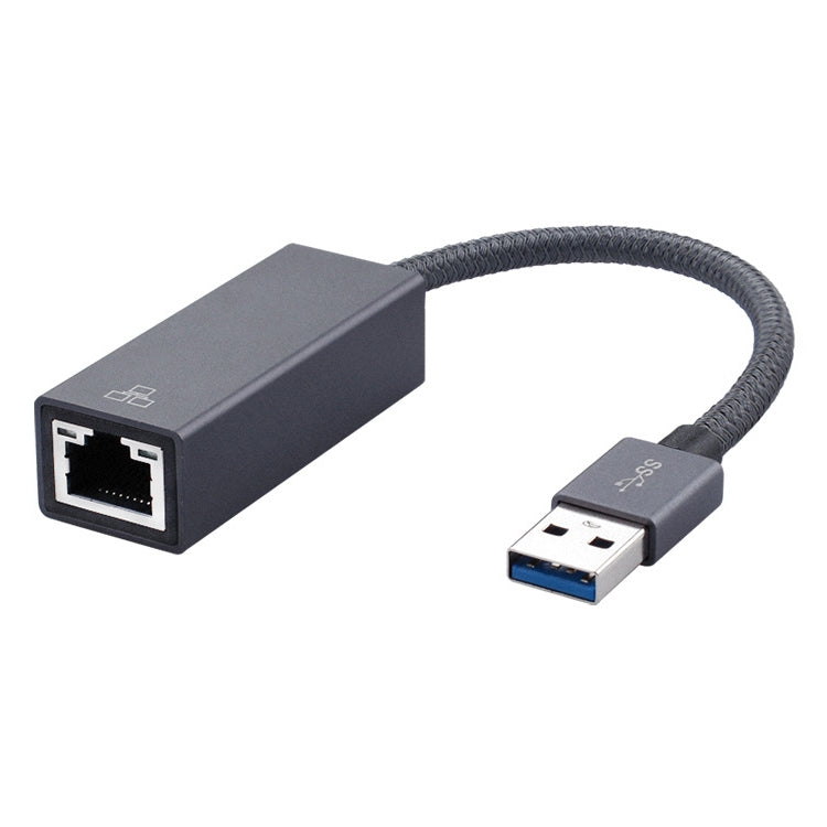 USB 3.0 AM to RJ45 Gigabit Adapter Cable, Length: 20cm by buy2fix