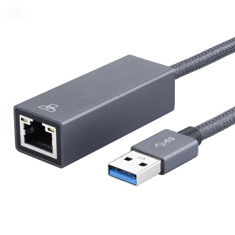 USB 3.0 AM to RJ45 Gigabit Adapter Cable, Length: 20cm by buy2fix