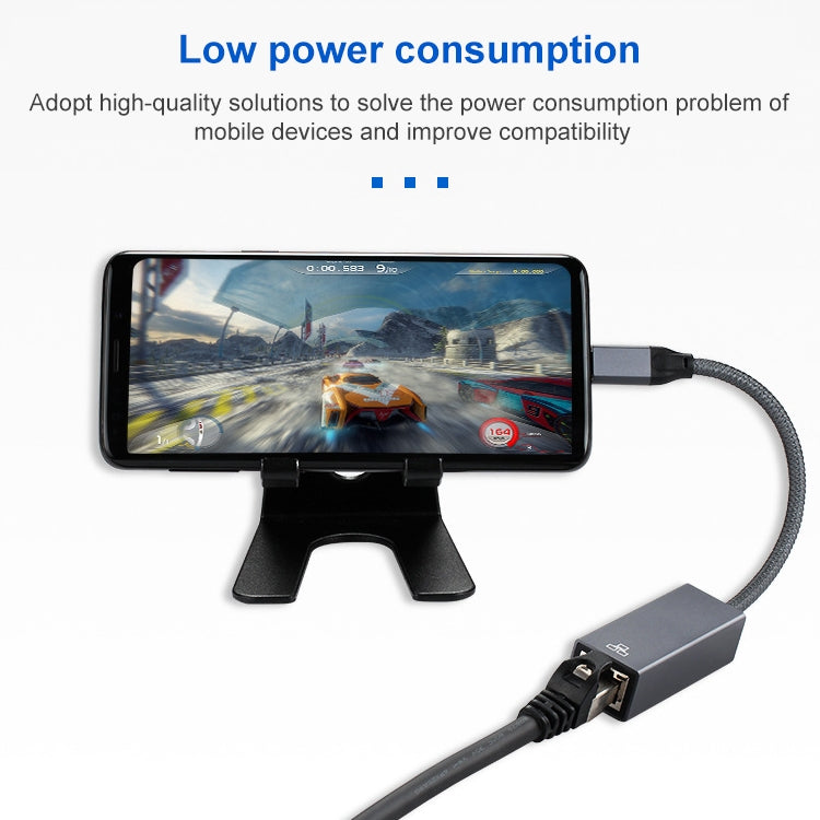 USB 3.0 AM to RJ45 Gigabit Adapter Cable, Length: 20cm by buy2fix