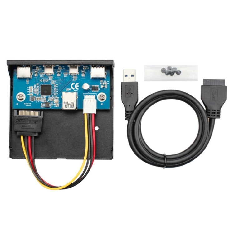 2 x USB 3.0 + 2 x USB-C / Type-C Floppy Drive Front Panel by buy2fix