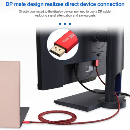 4K 60Hz USB-C / Type-C Male to DisplayPort Male HD Adapter Cable by buy2fix