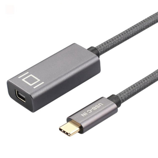 4K 60Hz USB-C / Type-C Male to Mini DisplayPort Female Adapter Cable -  by buy2fix | Online Shopping UK | buy2fix