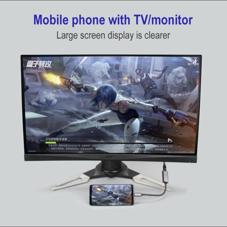 4K 60Hz USB-C / Type-C Male to Mini DisplayPort Female Adapter Cable -  by buy2fix | Online Shopping UK | buy2fix