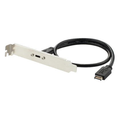 USB 3.1 Type-E to USB-C / Type-C Back Baffle Cable by buy2fix