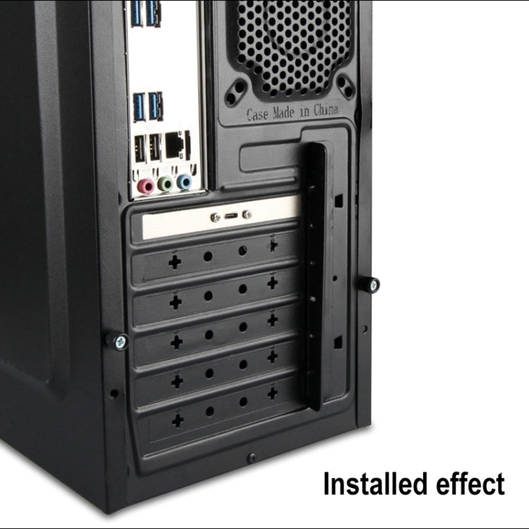 USB 3.1 Type-E to USB-C / Type-C Back Baffle Cable by buy2fix