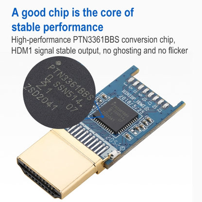 1080P 60Hz Mini DisplayPort to HDMI Cable, Cable Length:2m (Silver) by buy2fix