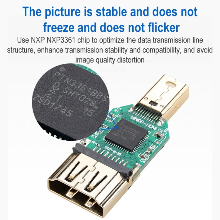 1080P Mini DisplayPort Male to HDMI Female Adapter (Silver) by buy2fix