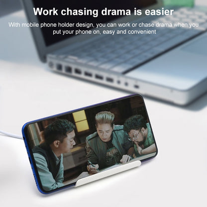 H-506 4 in 1 Micro USB / USB to 4 USB 2.0 Interface OTG Docking Station HUB with Stand Function by buy2fix