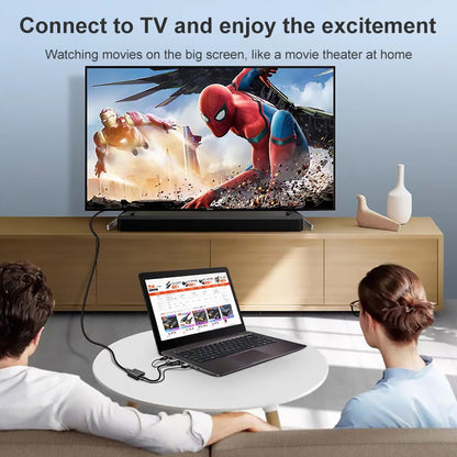 HDCO-VGAM2 1080P VGA Male to HDMI Female Converter with 3.5mm Audio Cable - Converter by buy2fix | Online Shopping UK | buy2fix