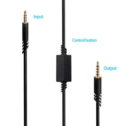 ZS0179 Gaming Headphone Audio Cable for Logitech ASTRO A10 A40, PS4, Cable Length: 2m - Aux Cable by buy2fix | Online Shopping UK | buy2fix