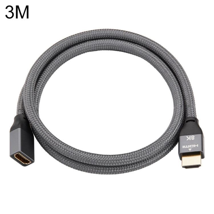 HDMI 8K 60Hz Male to Female Cable Support 3D Video, Cable Length: 3m by buy2fix