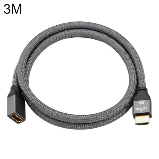 HDMI 8K 60Hz Male to Female Cable Support 3D Video, Cable Length: 3m by buy2fix