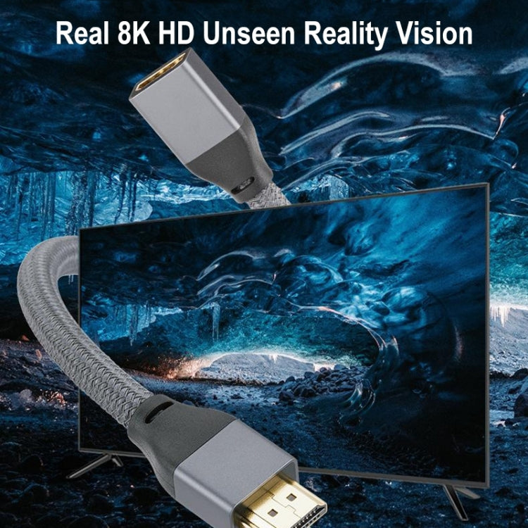 HDMI 8K 60Hz Male to Female Cable Support 3D Video, Cable Length: 3m by buy2fix