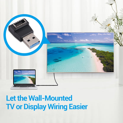 Type-E Female to USB 3.0 Male Computer Host Adapter - Cable & Adapters by buy2fix | Online Shopping UK | buy2fix