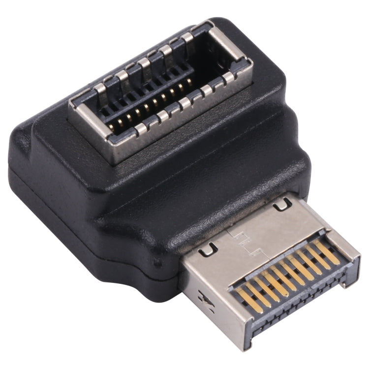 Type-E Female to Male 90 Degrees Elbow Computer Host Adapter by buy2fix