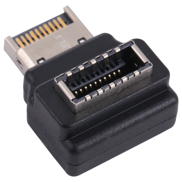 Type-E Female to Male 90 Degrees Elbow Computer Host Adapter by buy2fix