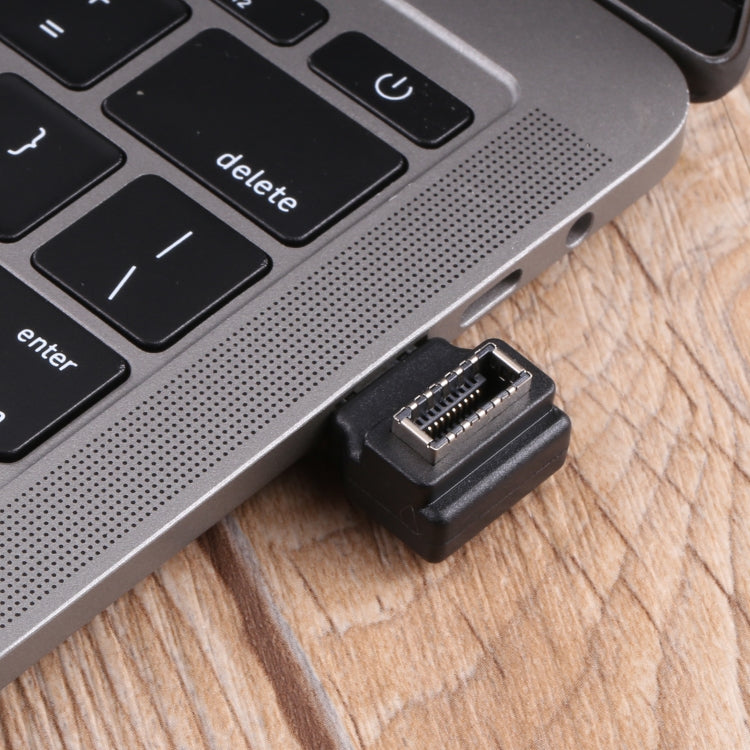 Type-E Female to Male 90 Degrees Elbow Computer Host Adapter by buy2fix