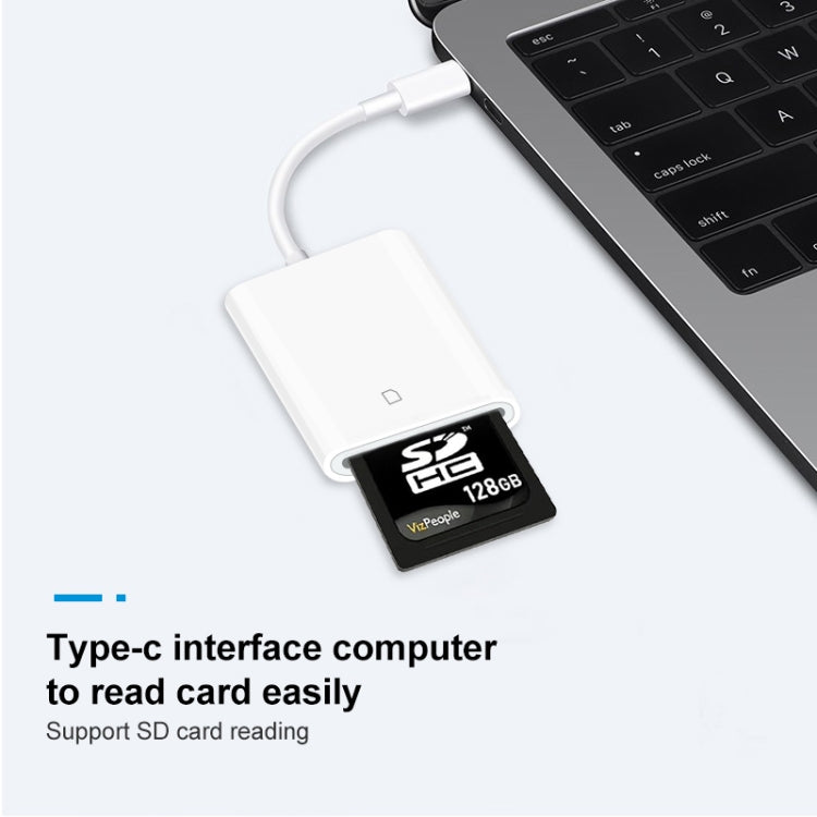 D-118 Type-C / USB-C Mobile Phone SD Card Reader by buy2fix