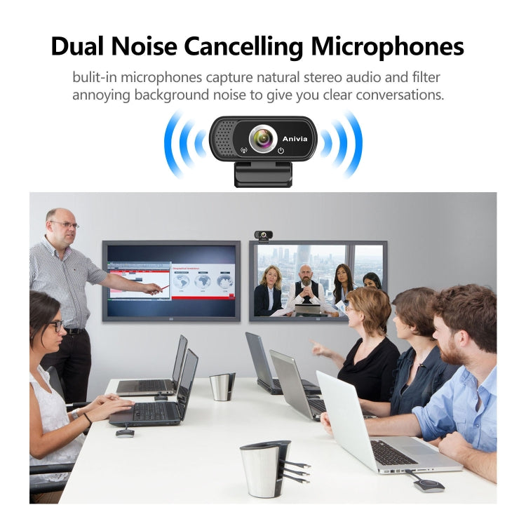 W5 HD 1080P USB Fixed Focus Camera With Mic by buy2fix