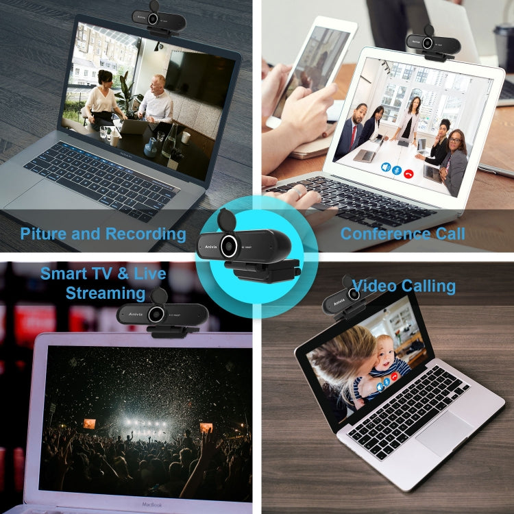 W10 HD 1080P USB Fixed Focus Camera With Mic by buy2fix