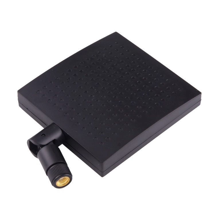 12dBi SMA Male Connector 2.4GHz Panel WiFi Antenna(Black) by buy2fix