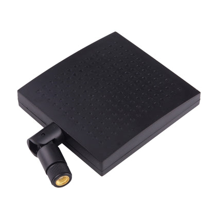 12dBi SMA Male Connector 2.4GHz Panel WiFi Antenna(Black) by buy2fix