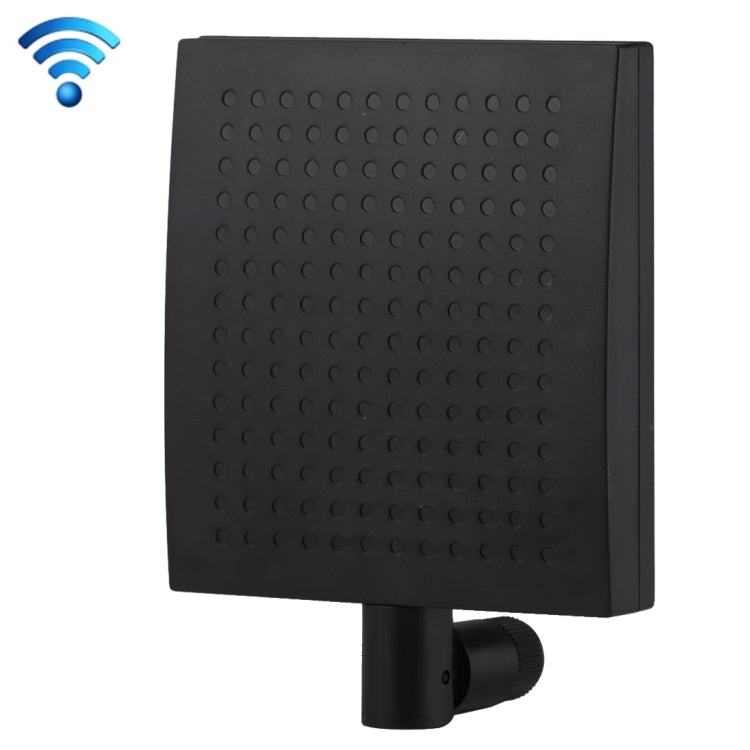 12dBi SMA Male Connector 5.8GHz Panel WiFi Antenna(Black) by buy2fix