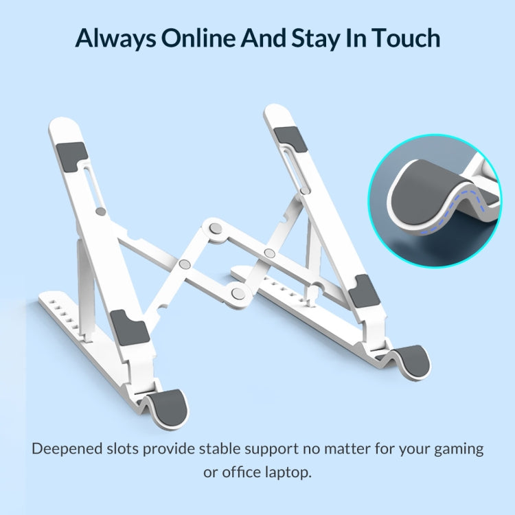 ORICO PFB-A23 ABS Foldable Laptop Stand (Black) - Laptop Stand by ORICO | Online Shopping UK | buy2fix