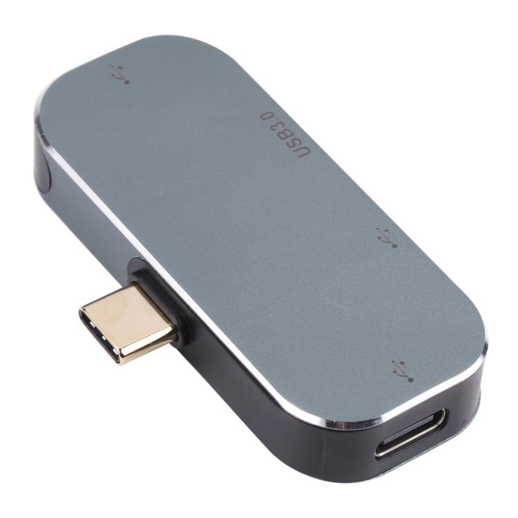 4 in 1 USB-C / Type-C Male to USB-C / Type-C + USB 3.0 + Dual USB Female Adapter by buy2fix