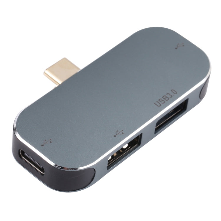 4 in 1 USB-C / Type-C Male to USB-C / Type-C + USB 3.0 + Dual USB Female Adapter by buy2fix
