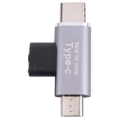 USB-C / Type-C Female to USB-C / Type-C Male + Micro USB Male Converter - Cable & Adapters by buy2fix | Online Shopping UK | buy2fix