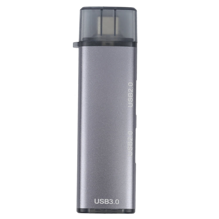 3 Ports USB 2.0 x 2 + USB 3.0 to USB-C / Type-C HUB Adapter - USB HUB by buy2fix | Online Shopping UK | buy2fix