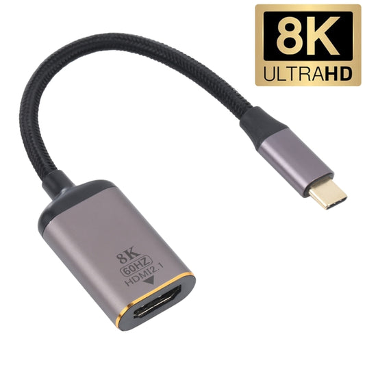 8K 60Hz HDMI Female to USB-C / Type-C Male Adapter Cable by buy2fix