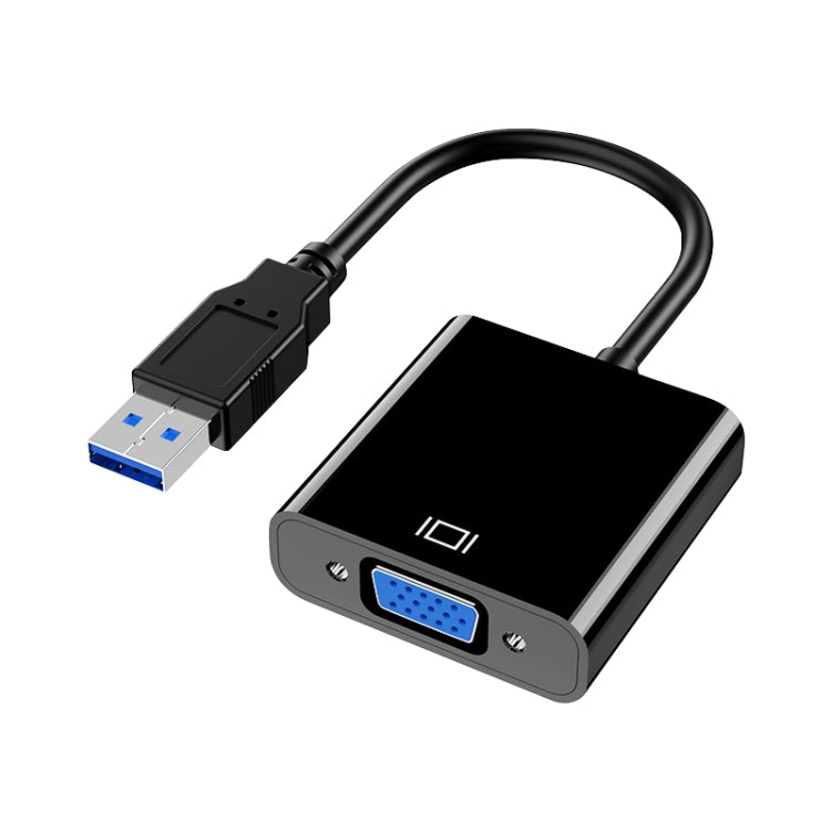 HW-1501 USB to VGA HD Video Converter (Black) by buy2fix
